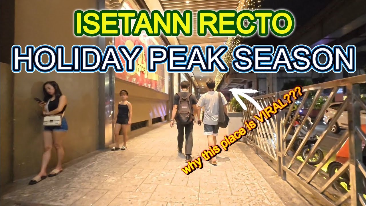 ISETANN RECTO Holiday Peak Season Hunt... 