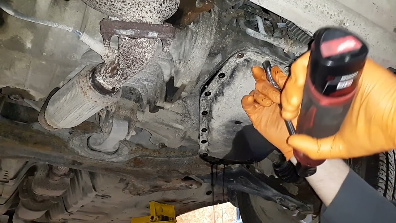 PART 1: Chevy Aveo transmission fluid and filter change.