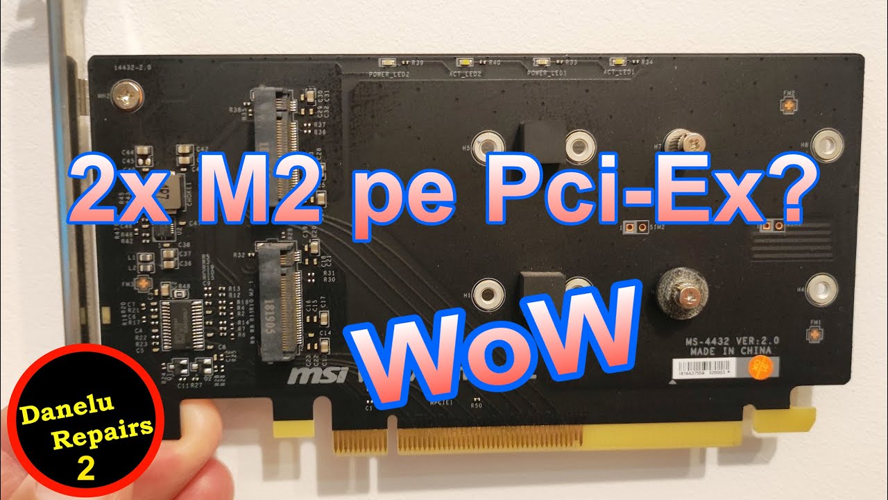 Placa MSI M.2 Xpander-Z - Review & Test