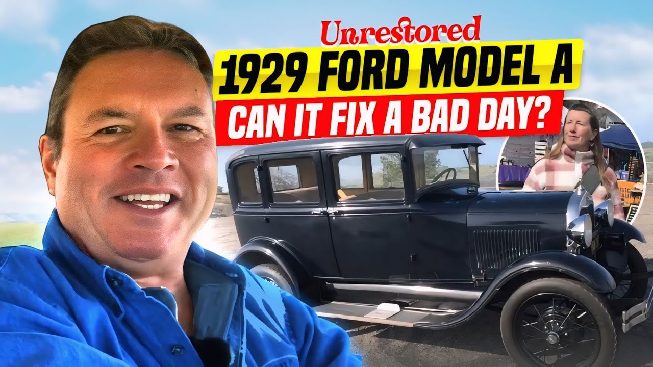 Can a Ford Model A save an otherwise ruined day? Our unrestored 1929 Fordor sedan becomes a hero!