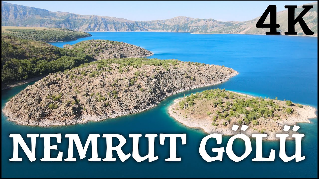 İlk Defa Göreceğiniz Nemrut Dağı Krater Gölleri Drone Çekimleri | Bitlis Tatvan