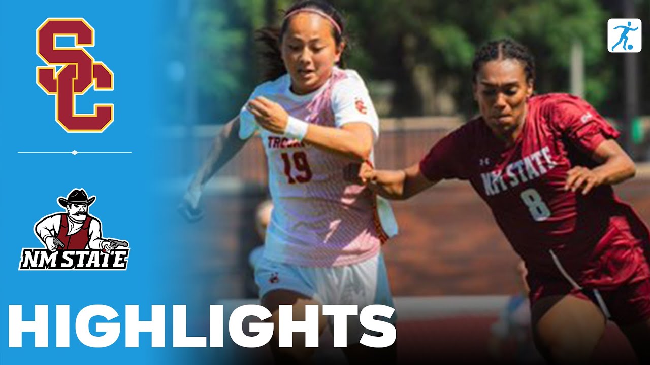 USC vs New Mexico State | NCAA College Women's Soccer | Highlights - August 24, 2025