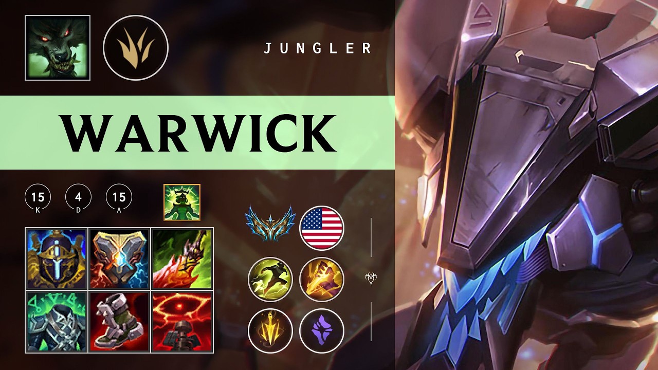 Warwick Jungle vs Zac - NA Challenger Patch 26.05