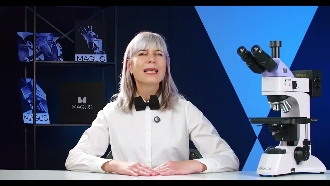 Mikroskopy metalurgiczne MAGUS Metal 600 — Wideo recenzja