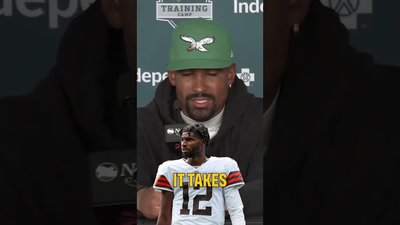 Shedeur Sanders reached out to Jalen Hurts to talk ball 🔥