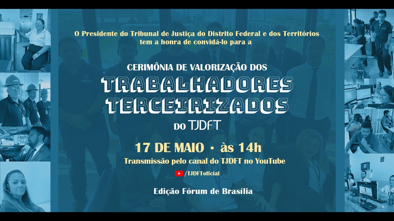 Cerimônia de Valorização dos Trabalhadores Terceirizados do TJDFT