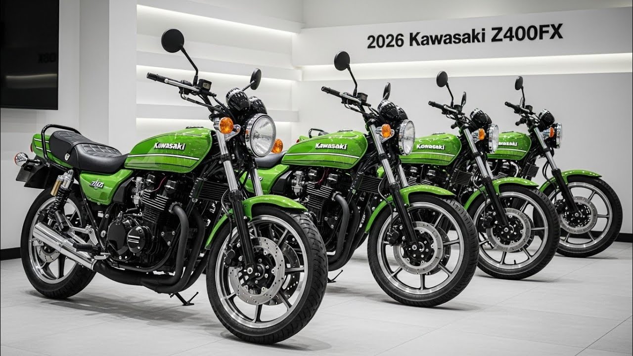 Nowy Kawasaki Z400FX (2026) w końcu POWR&Oacute;CIŁ!