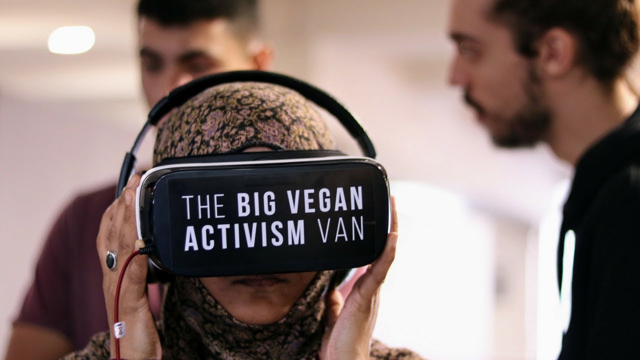 The Big Vegan Activism Van Takes Over King's College