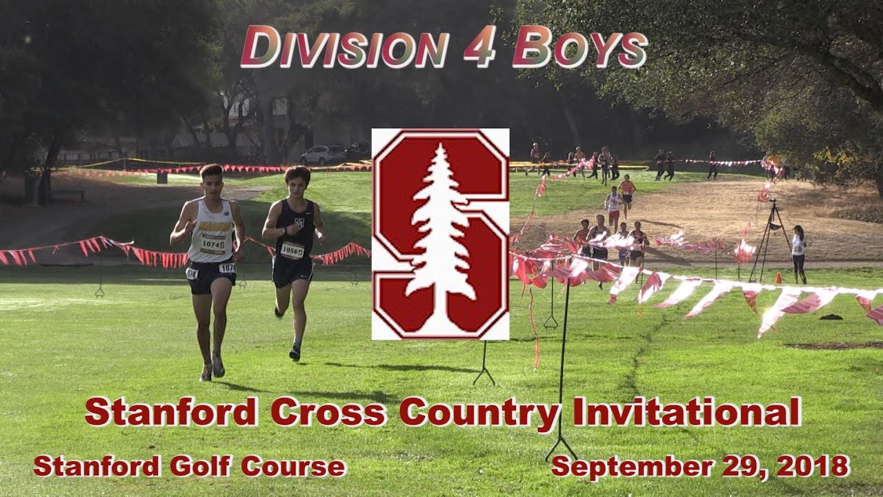 2018 XC - Stanford Invite - Division 4 Boys