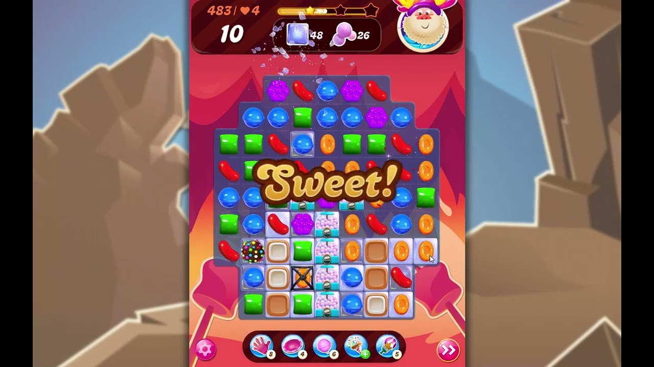 Candy Crush Saga Level 483