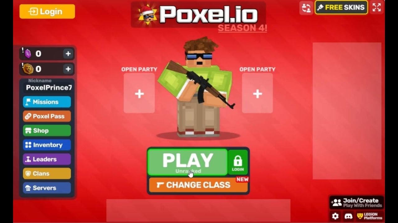 Yoplay.io Poxel.io Can You Survive 100 Players in This Pixel War?