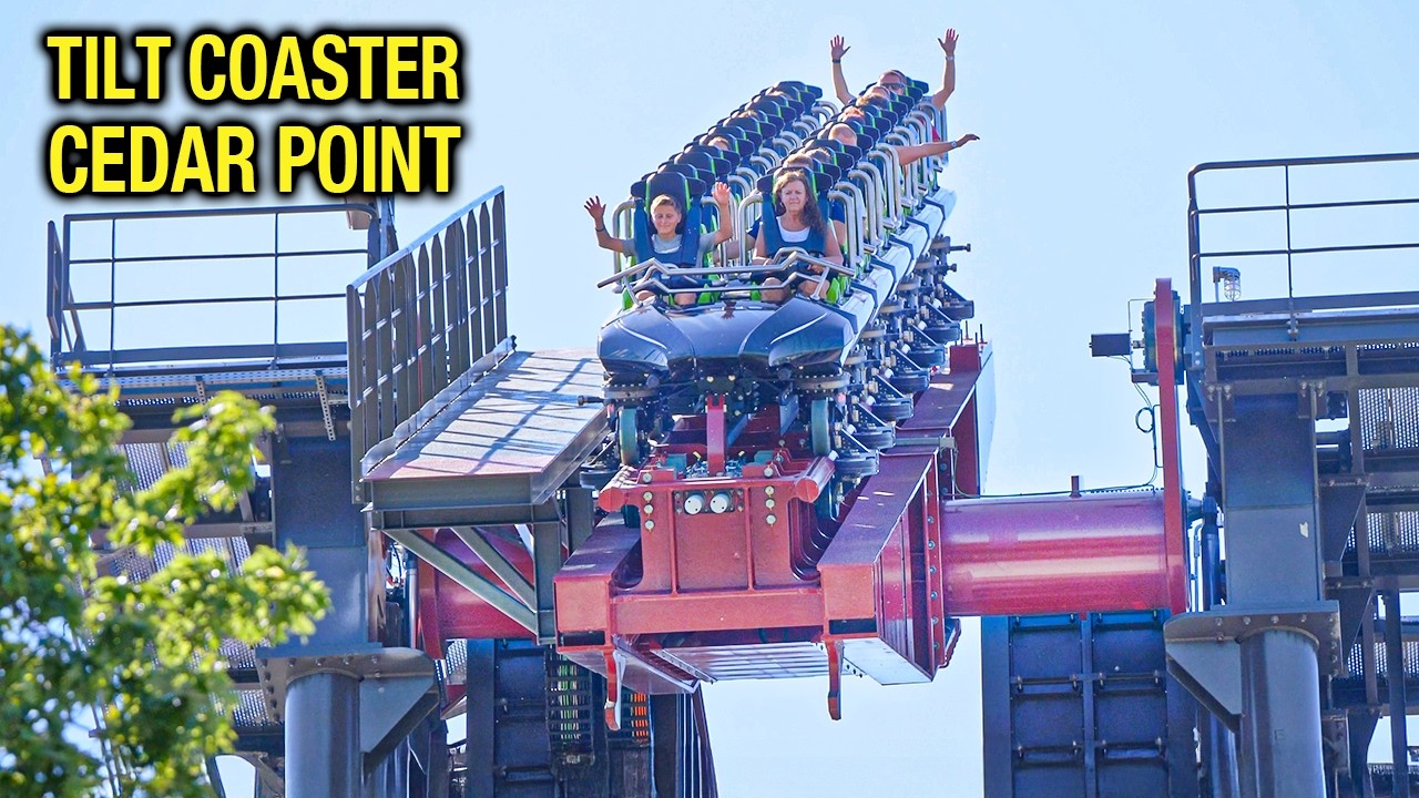 TILT ROLLER COASTER - Cedar Point's 