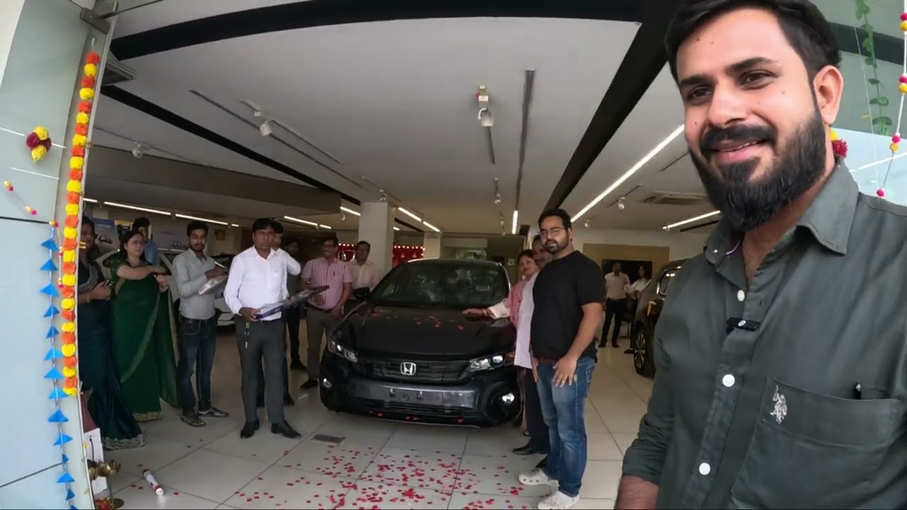 Finally New Car! 2025 Honda City Sports Edition Delivery Vlog 😍🚗 | Best Sedan Under ₹15 Lakh🔥