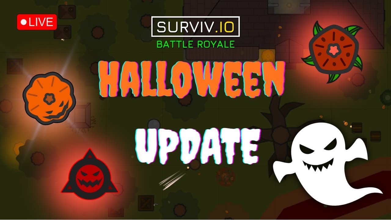 NEW HALLOWEEN UPDATE in Surviv.io
