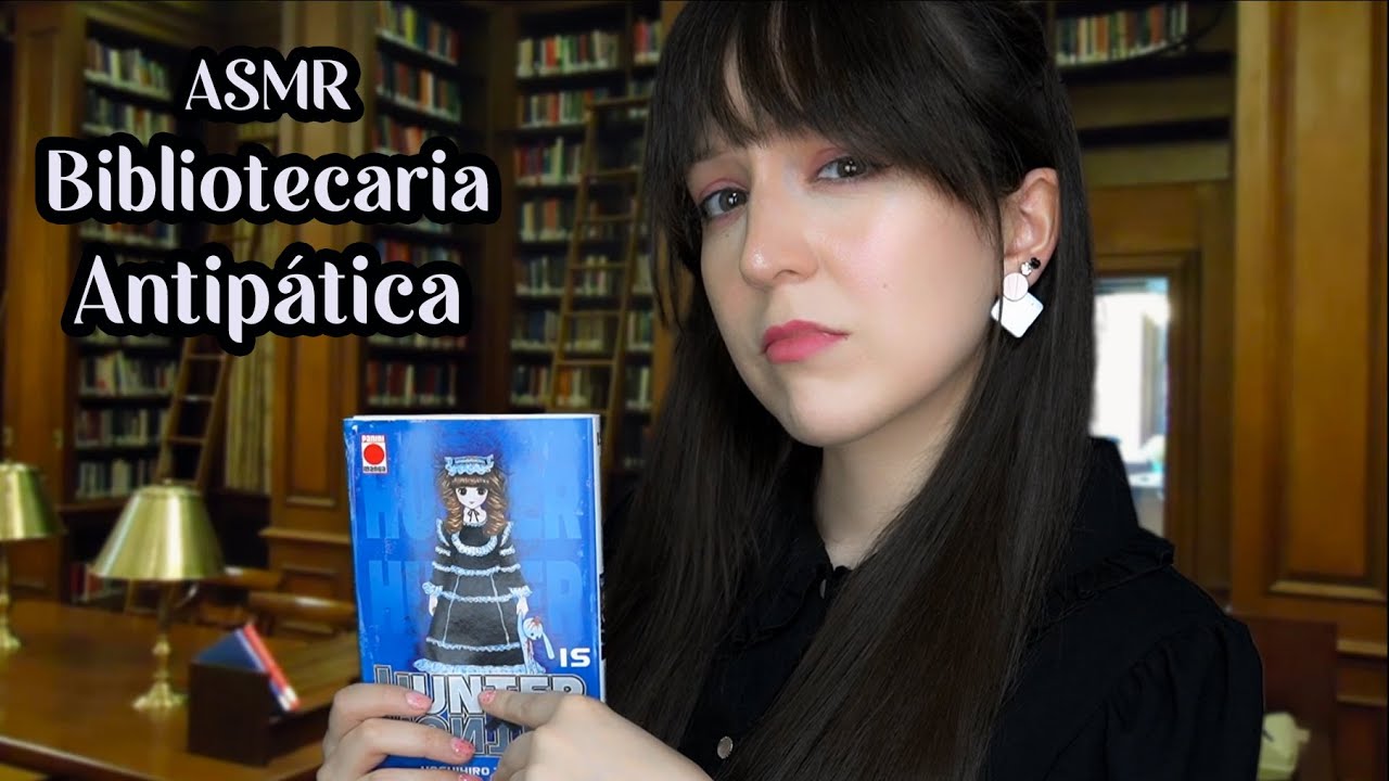 ⭐ASMR [Sub] Недружелюбный библиотекарь, ролевая игра с неожиданной концовкой (тихая речь)