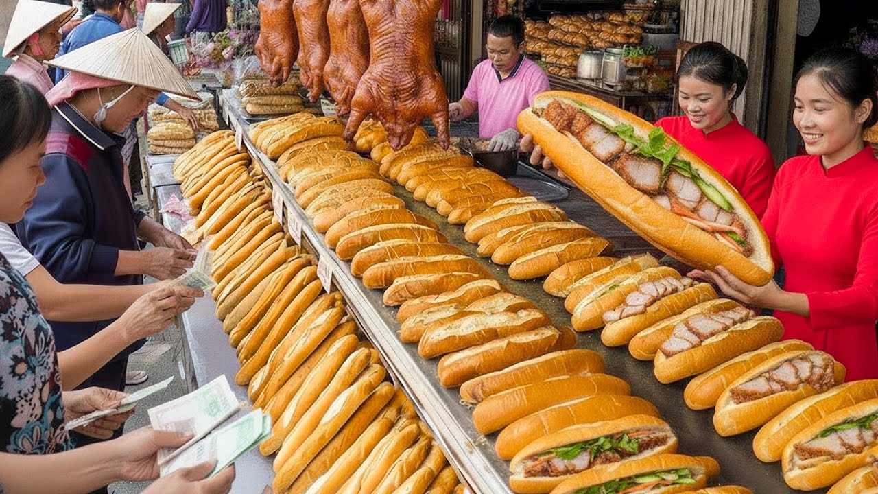 Vietnam's Most Street Food POPULAR Collection ! 10 Vietnamese Street Foods