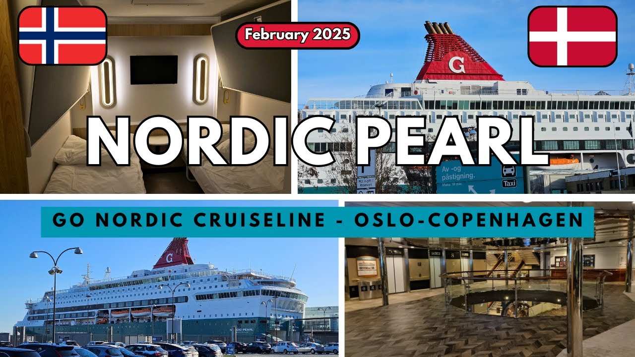 ⛴️ Nordic Pearl Cruise 🇳🇴 🇩🇰 | Feb. 2025 | Go Nordic Cruiseline