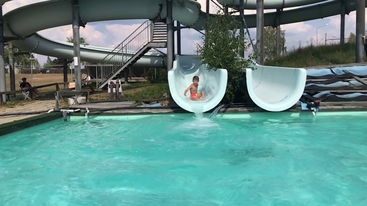 En dag vid Eskiln vattenrutschbana