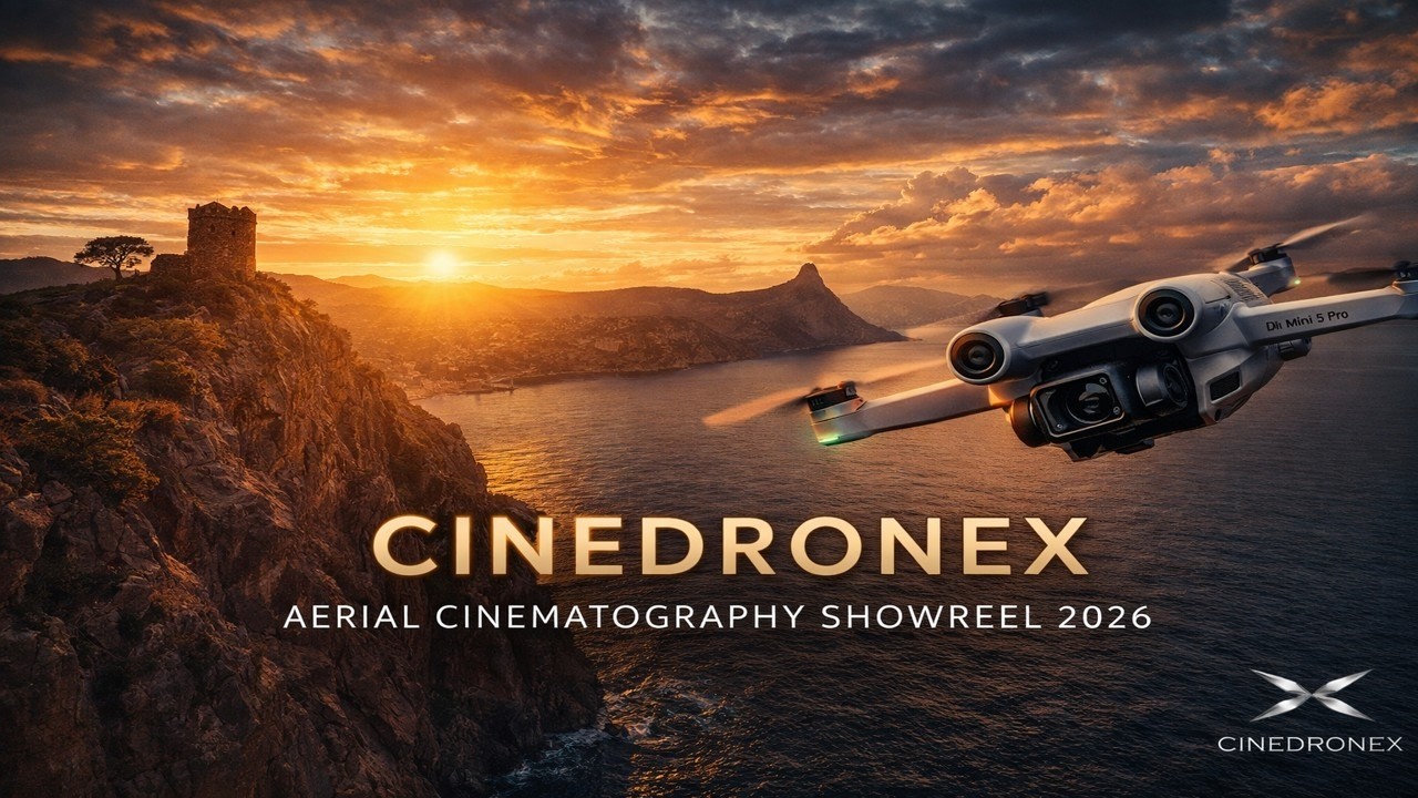 Cinematic Drone Showreel 2026 | 4K Aerial Film – Cinedronex