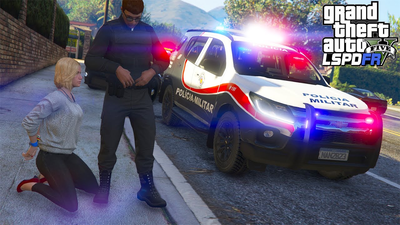 FORÇA TATICA EM AÇÃO A LUTA CONTRA O CRIME NÃO PARA! - PMESP - GTA 5 ROTINA POLICIAL
