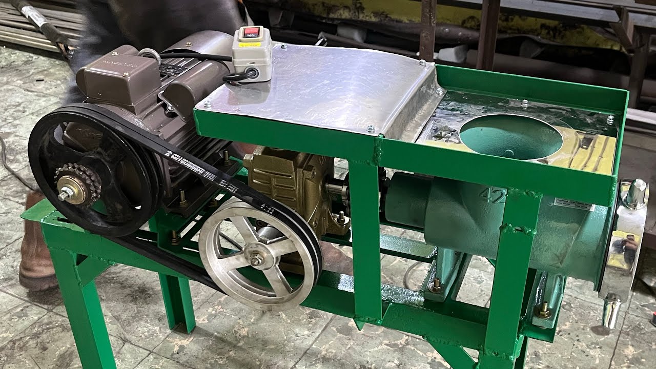 GILINGAN DAGING 42 DENGAN GEARBOX 60DINAMO 2 HP