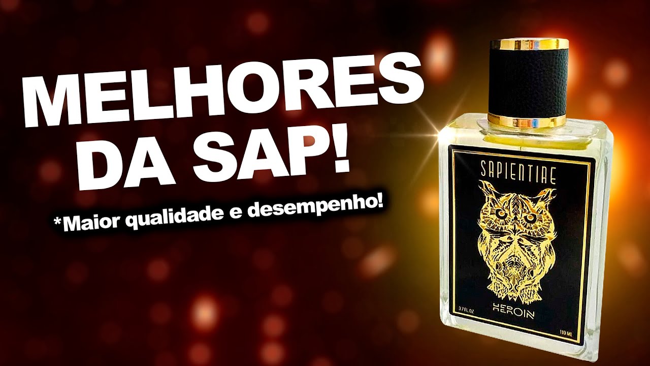 5 MELHORES PERFUMES DA SAPIENTIAENICHE! QUALIDADE E DESEMPENHO ACIMA DA MÉDIA! SÓ BOMBA NUCLEAR!