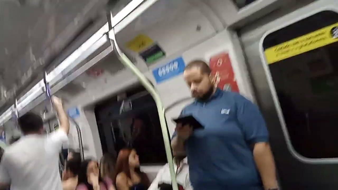 andando na linha 5 lilás
