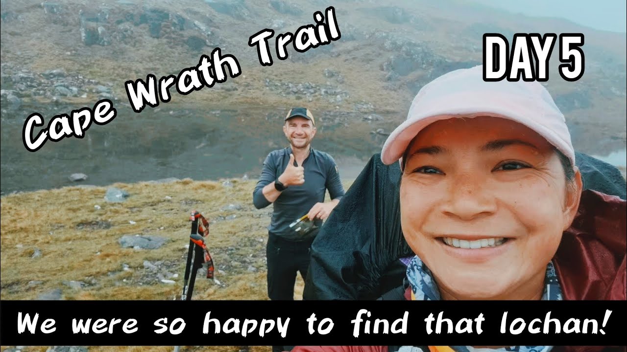 Day 5 CAPE WRATH TRAIL: Another Trackless, Steep, Boggy Trek to Shiel Bridge in the Rain
