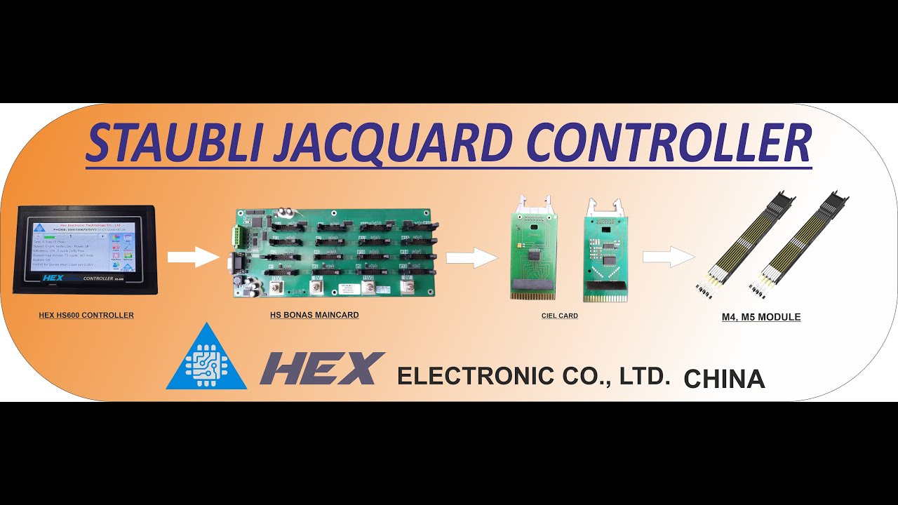 STAUBLI JACQUARD CONTROLLER (HEX ELECTRONIC CO., LTD)