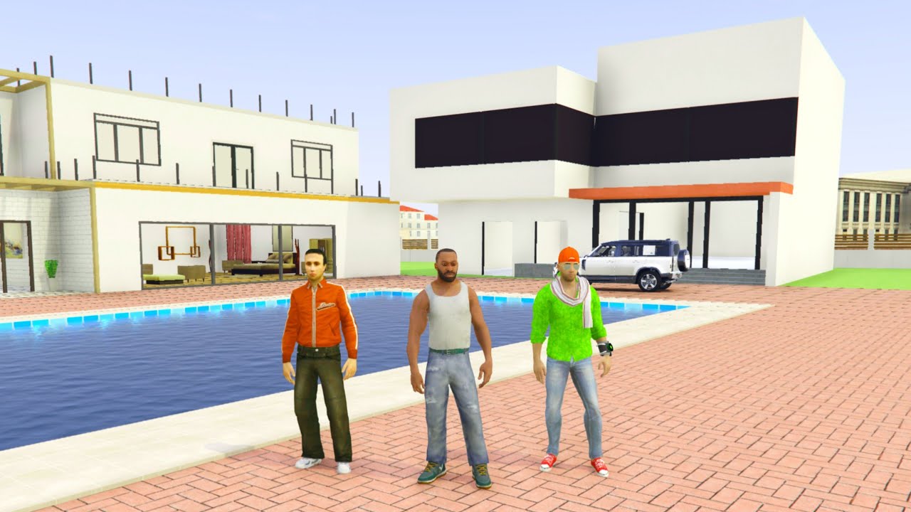 Franklin House Teleport In Jack City In Indian Bikes Driving 3D