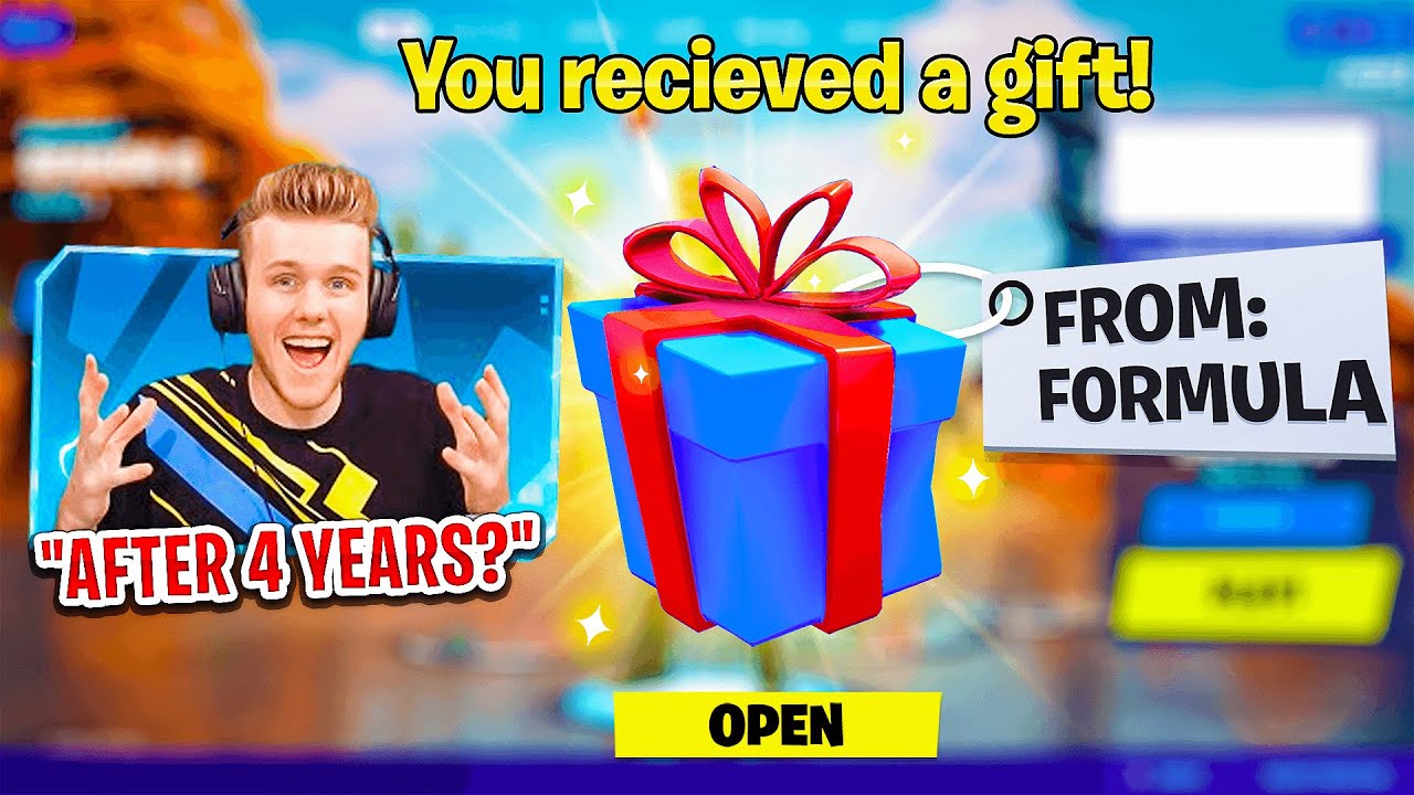 I GIFTED Players that KILLED me in SEASON 1 Fortnite... (4 YEARS LATER!)