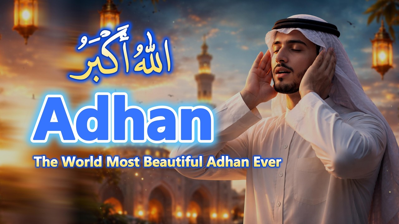 Beautiful Adhan | Islamic Call to Prayer | Emotional & Peaceful Azan