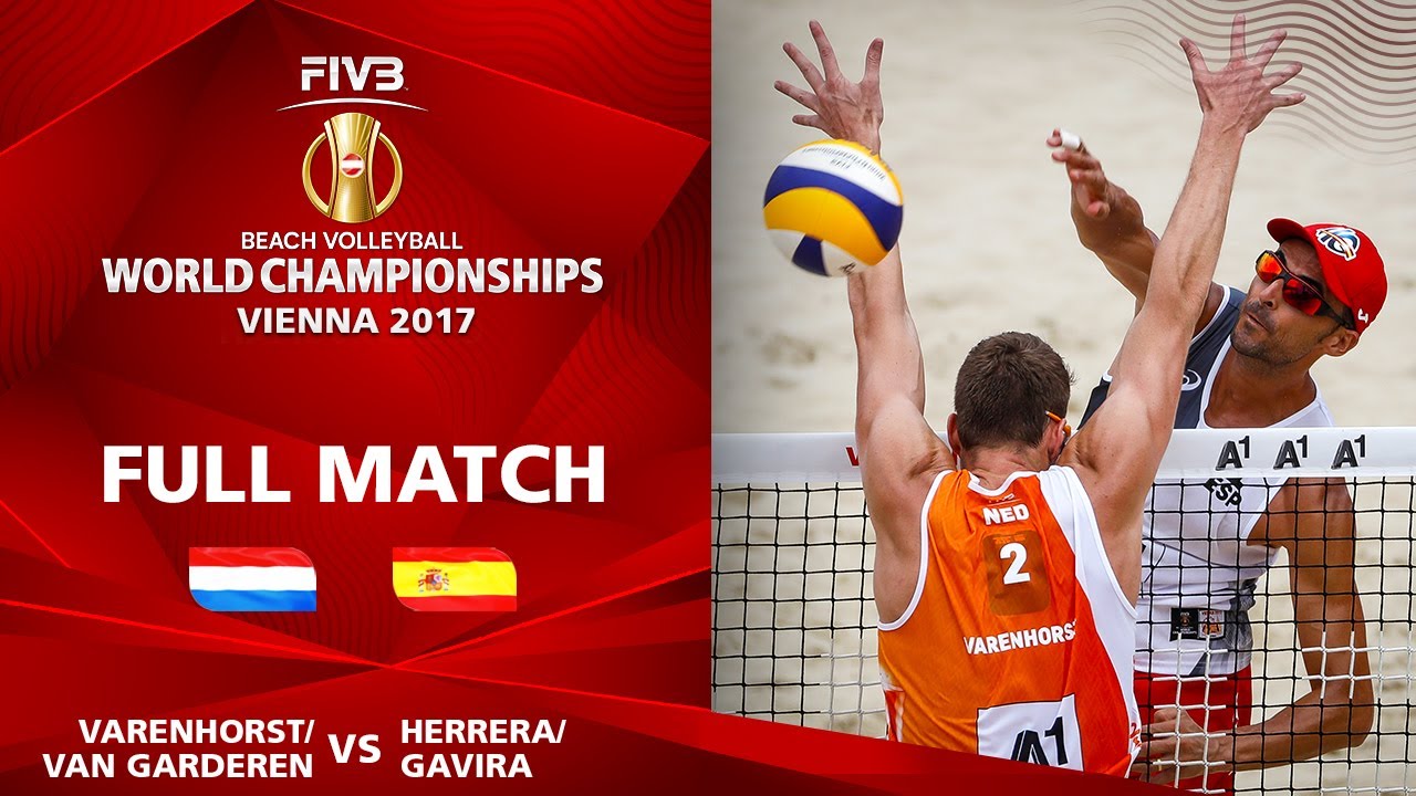 Varenhorst/Van Garderen vs. Gavira/Herrera - FULL MATCH | Beach Volleyball World Champs Vienna 2017