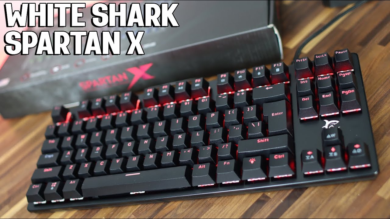 White Shark Spartan X mehanička gaming TKL tipkovnica