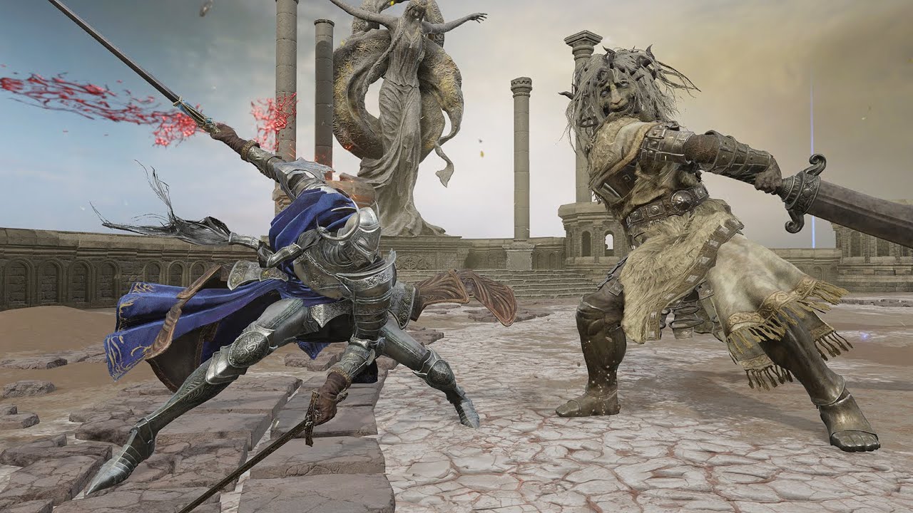 The Strongest Horned Warrior Vs DLC Knight - Elden Ring Shadow of the Erdtree