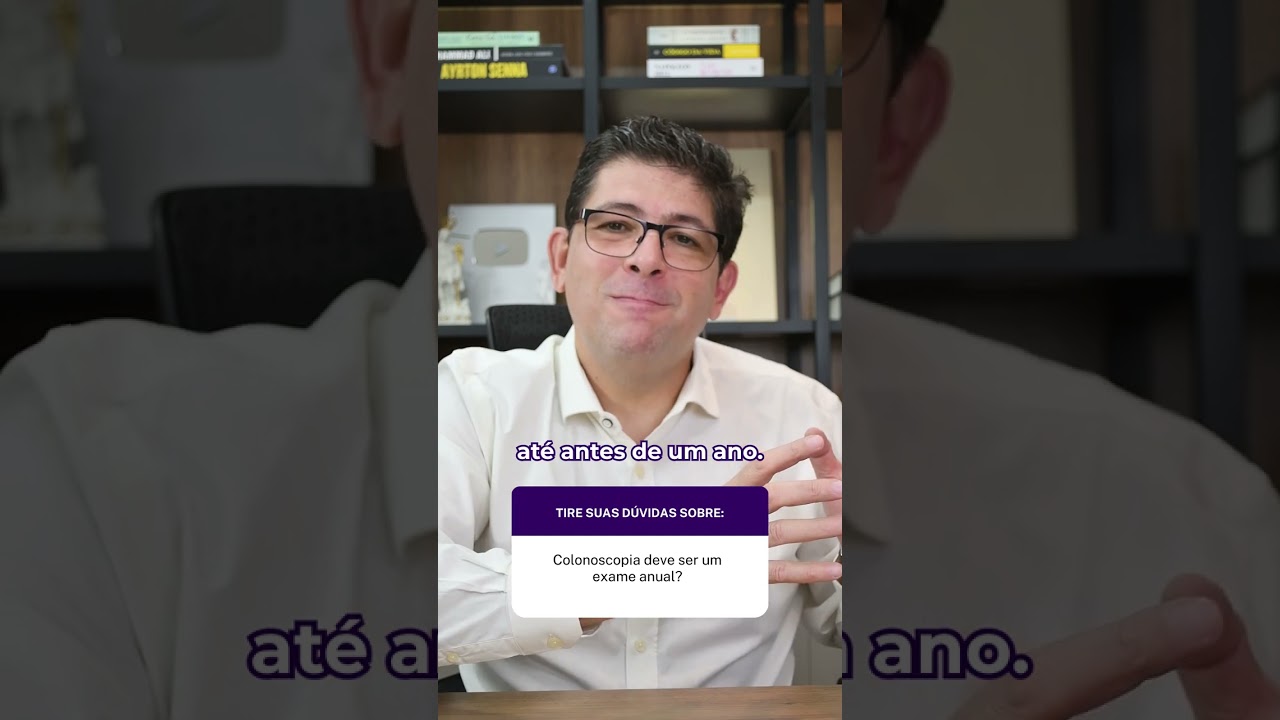 Colonoscopia deve ser um exame anual?