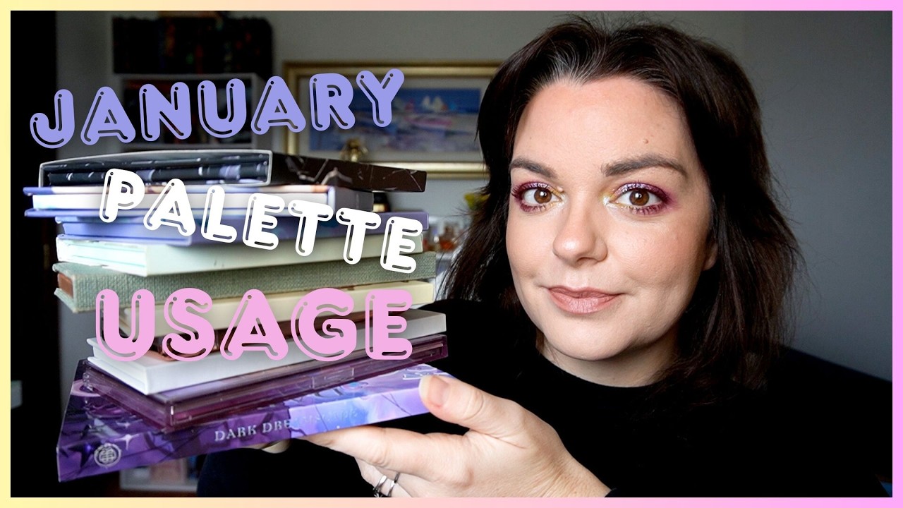 January Palette Usage 💕 (it was pretty low!)