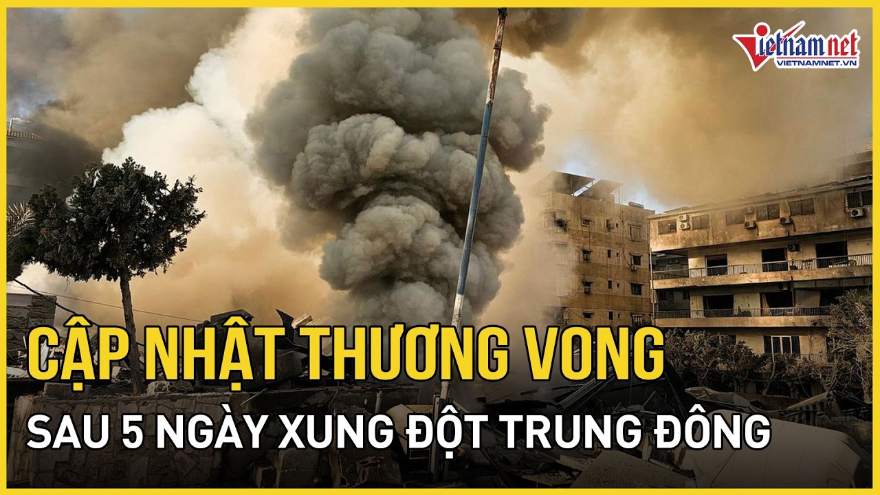 Toàn cảnh chiến sự 6/3: Cập nhật thông tin thương vong sau 5 ngày xung đột Trung Đông | VietNamNet