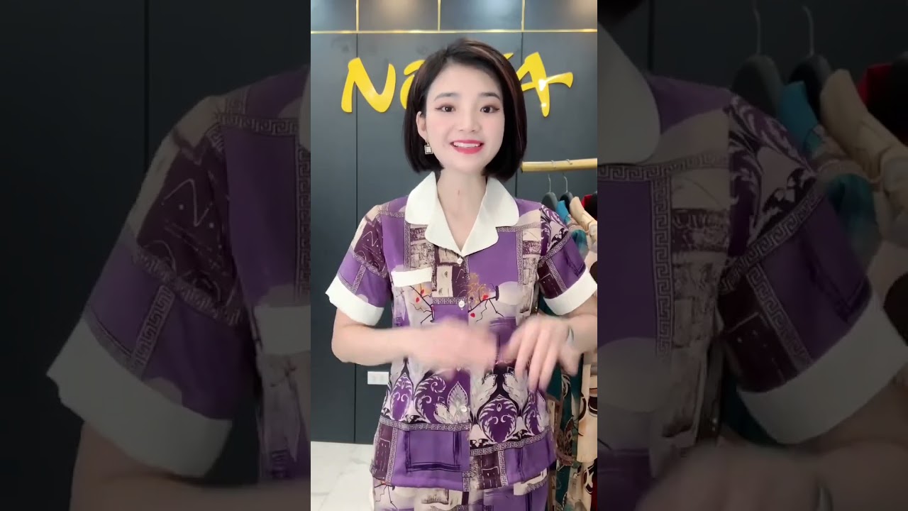✨ Bộ lụa satin B224 NOKA📲 Chốt nhanh: inbox / Zalo 0913 554 063 #sale #fashion #thoitrang