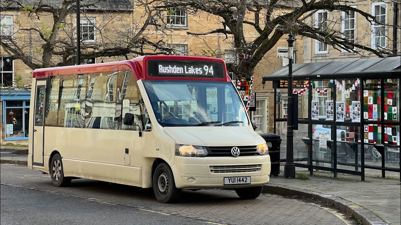 Route Visual : CMB CommMiniBus Route 90 Wellingborough-Rushden &ldquo; Next Stop Announcements  &rdquo; 