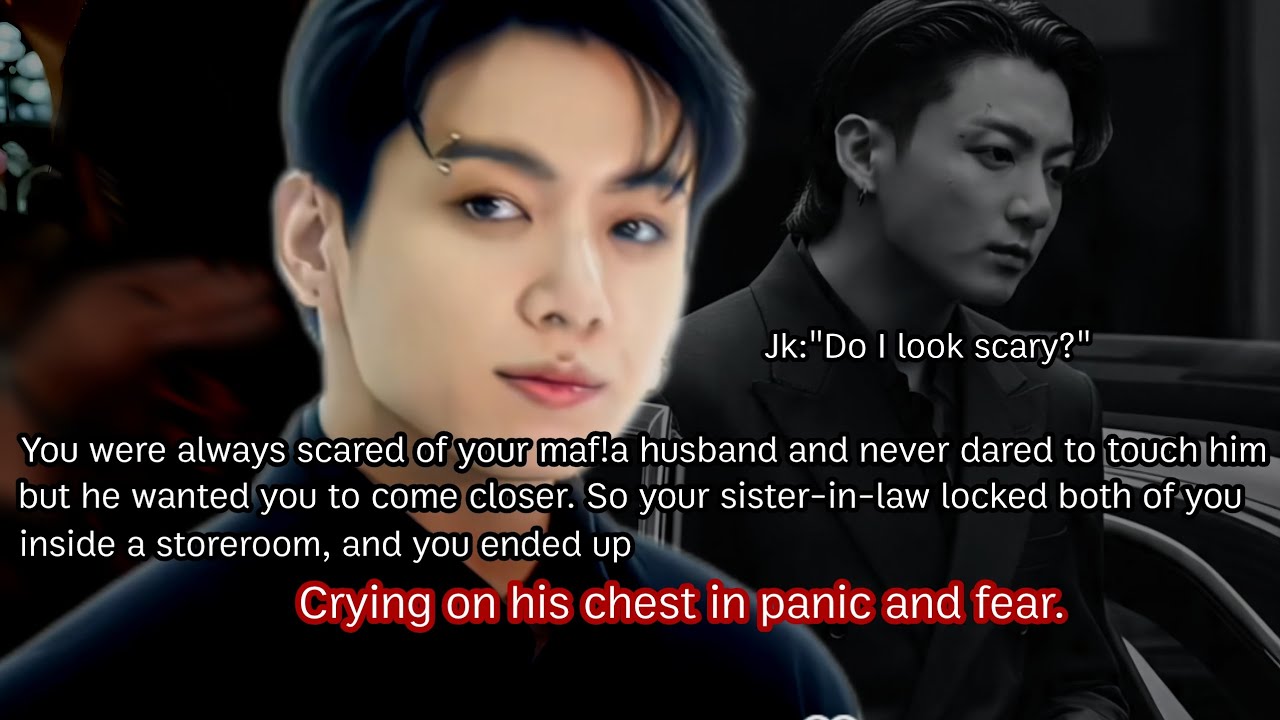 You were always scared of your maf!a husband and never dared to touch him, but he wanted you to com-