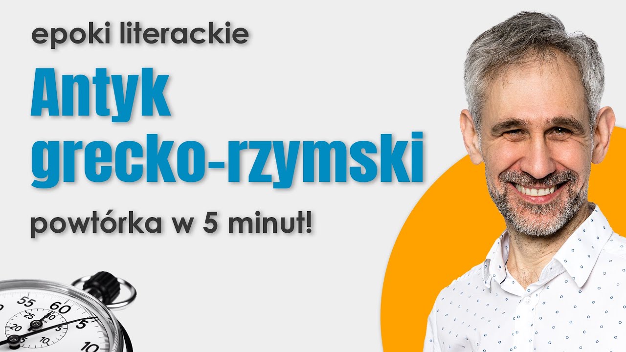 Antyk grecko-rzymski - Epoki literackie w 5 minut - #matura #maturazpolskiego #maturanamaksa