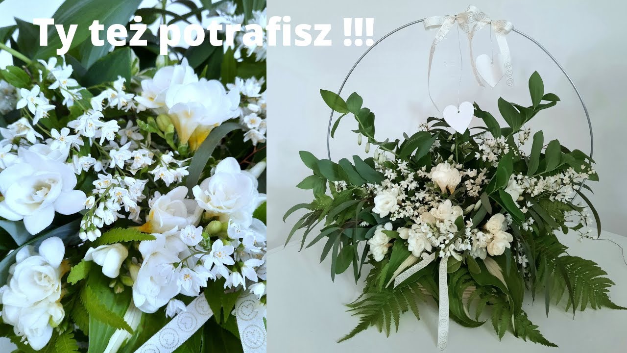 Kompozycja na stół komunijny/Dekoracje komunijne