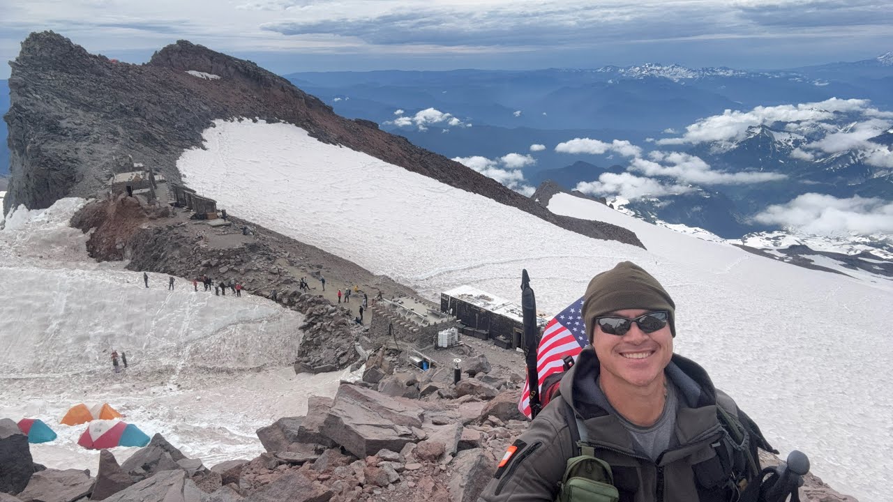 Mt. Rainier Camp Muir hike, July 4th 2025