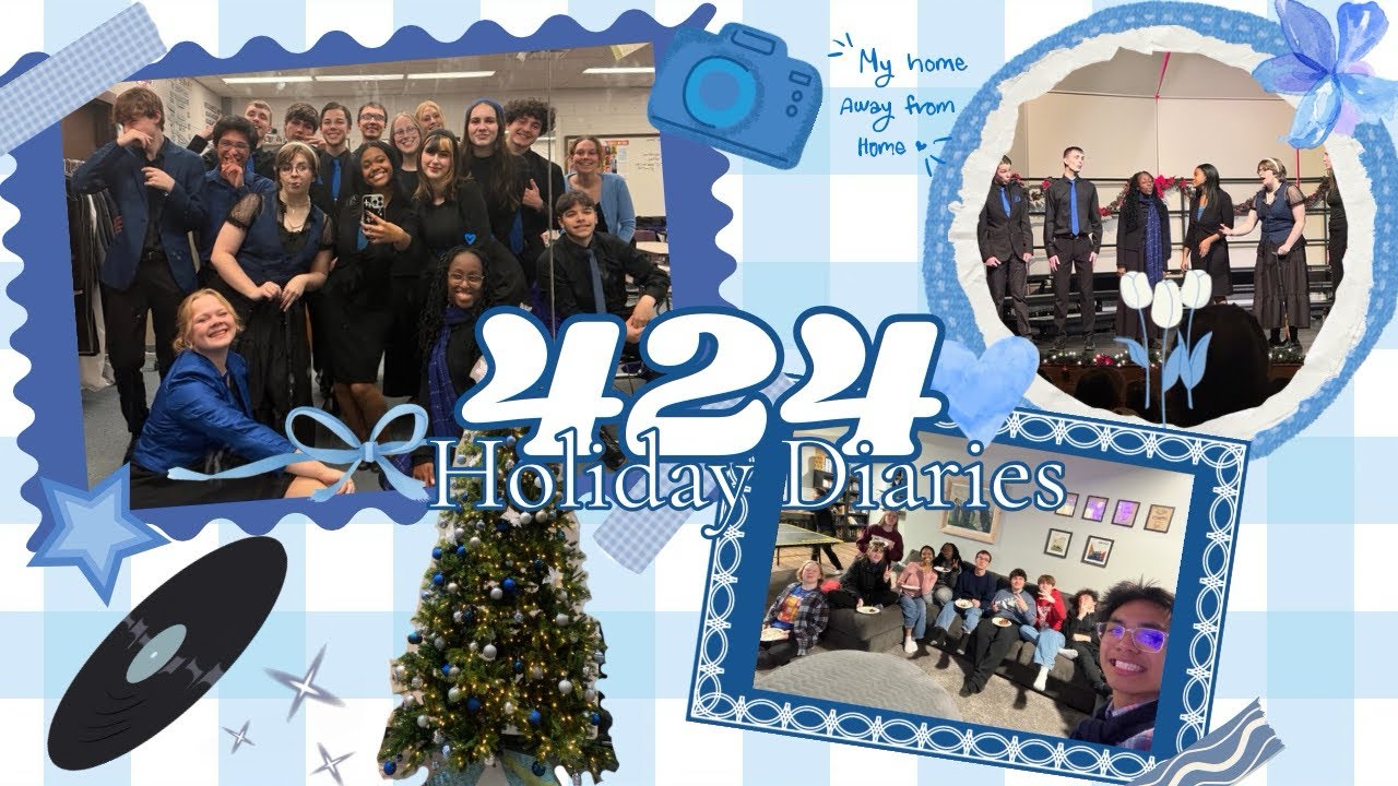 424 HOLIDAY DIARIES | concerts, choir, friends, chaos!!