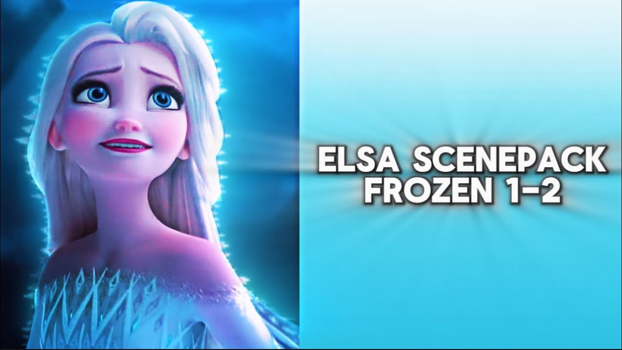 Frozen 1 and 2 Elsa scenepack for edits