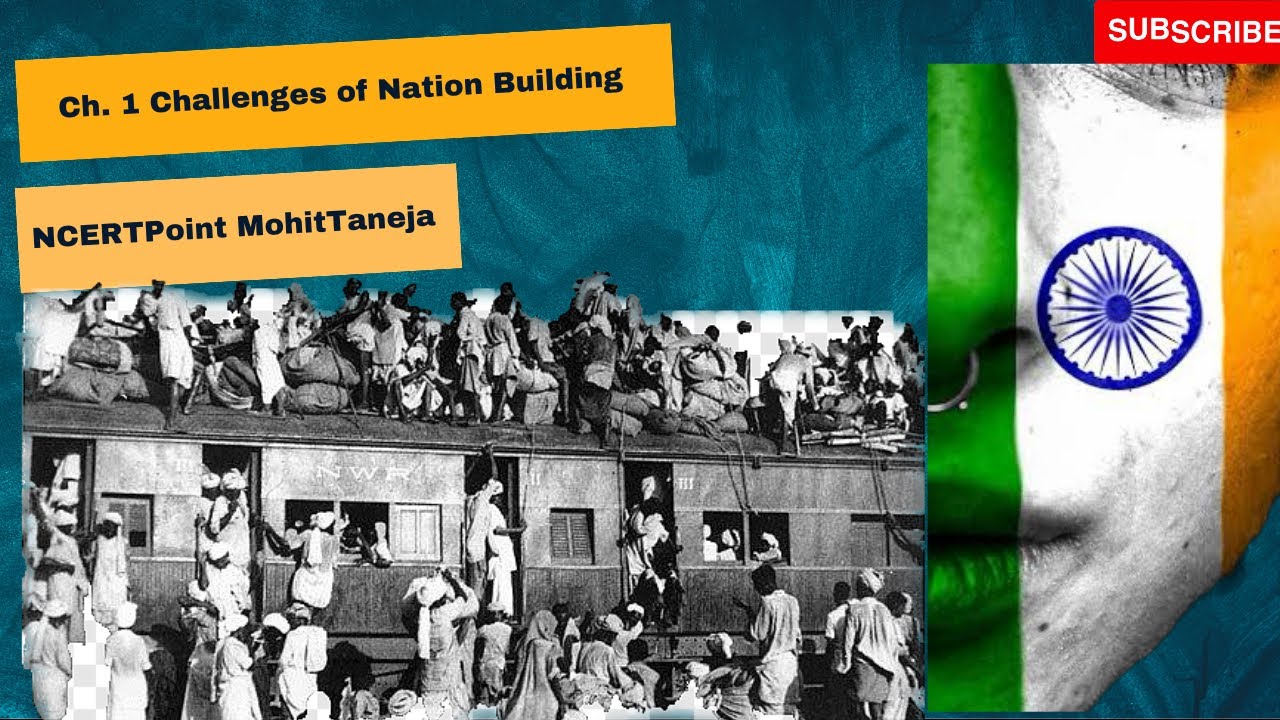 Class 12 Political Science book-2 Notes Chapter 1 Challenges of Nation Building