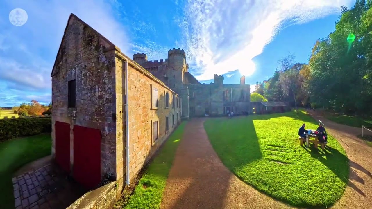 Walk with me at Belsay Hall & Castle 🏰 grounds