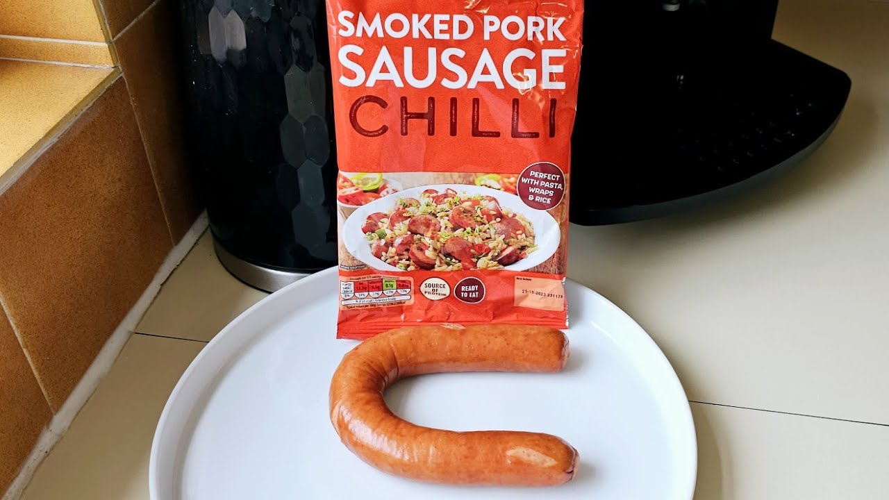 Aldi Smoked Pork Sausage Chilli Food Review