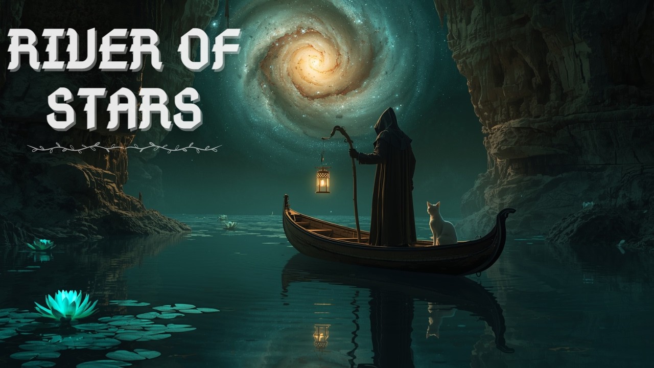 The River of Stars: Serene Alchemist Boat Ride 💧 Cosmic Ambience & Healing Sounds